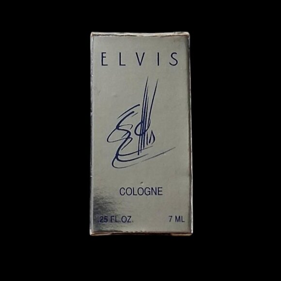 Vintage Elvis Fragrance Mini Bottle Original Box .25 Oz & Elvis Coffee Mug - Picture 4 of 11
